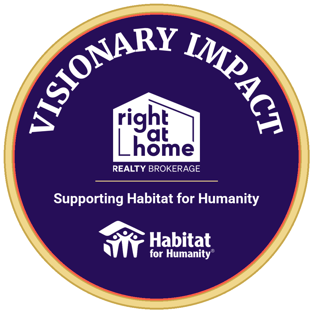 Visionary Impact award badge